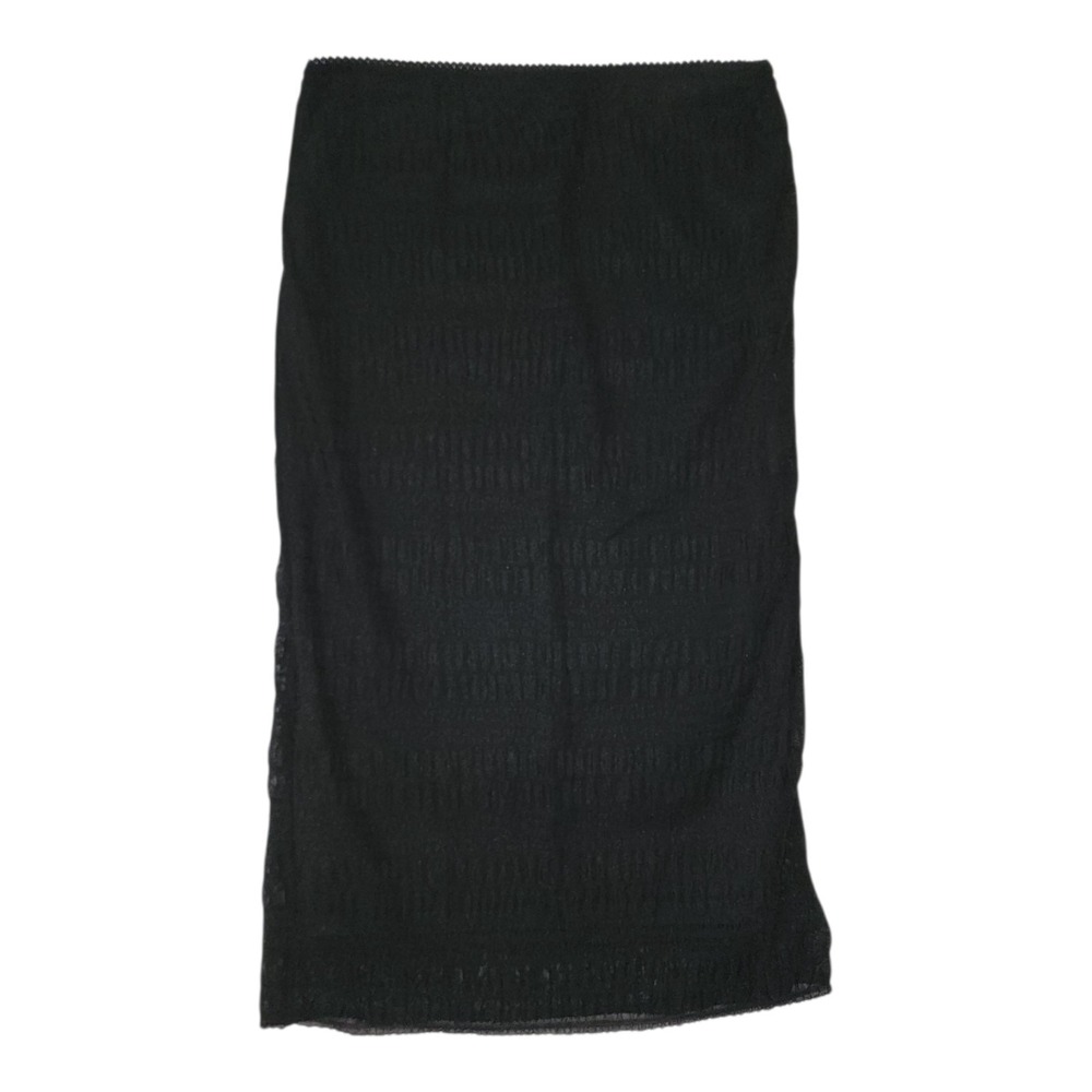Lulus Skirt Womens Size L Large Black Lace Midi Boho Festival Cottage Minimalist - Picture 6 of 6